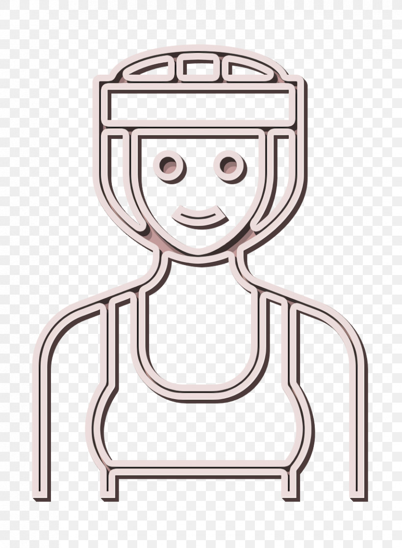 Boxer Icon Occupation Woman Icon Professions And Jobs Icon, PNG, 852x1160px, Boxer Icon, Cartoon, Gesture, Line Art, Occupation Woman Icon Download Free