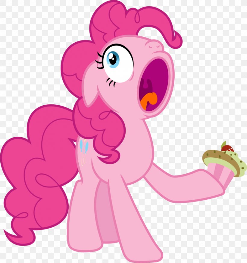 Pinkie Pie Cupcake Twilight Sparkle Pony Rainbow Dash, PNG, 867x922px, Watercolor, Cartoon, Flower, Frame, Heart Download Free