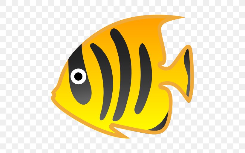 Tropical Fish Emoji Symbol, PNG, 512x512px, Fish, Android Oreo, Emoji, Emojipedia, Marine Biology Download Free