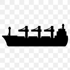 Silhouette Watercraft Container Ship Cargo Ship Png 600x600px Silhouette Black And White Brand Cargo Cargo Ship Download Free