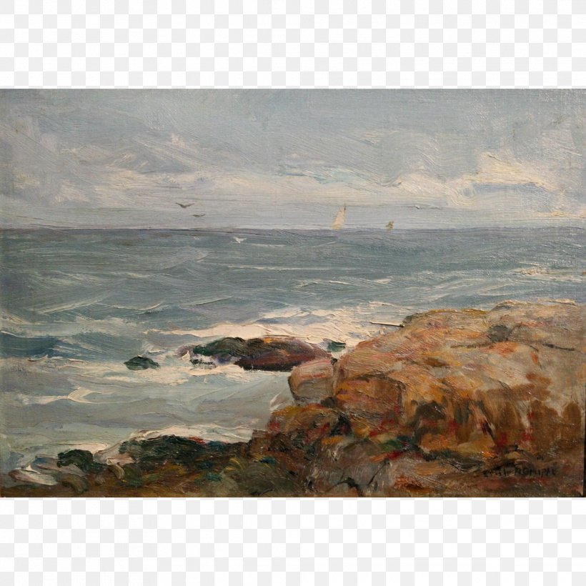 Coast Watercolor Painting Shore, PNG, 1974x1974px, Coast, Bay, Coastal And Oceanic Landforms, Headland, Horizon Download Free