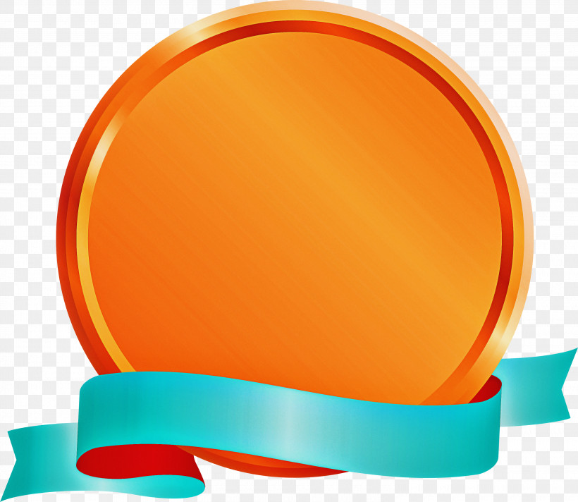 Emblem Ribbon, PNG, 3000x2606px, Emblem Ribbon, Orange, Yellow Download Free