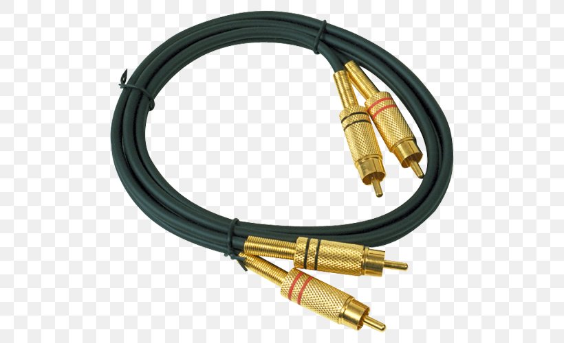 RCA Connector Coaxial Cable Electrical Cable Speaker Wire Network Cables, PNG, 500x500px, Rca Connector, Audio Signal, Cable, Category 6 Cable, Cdj Download Free