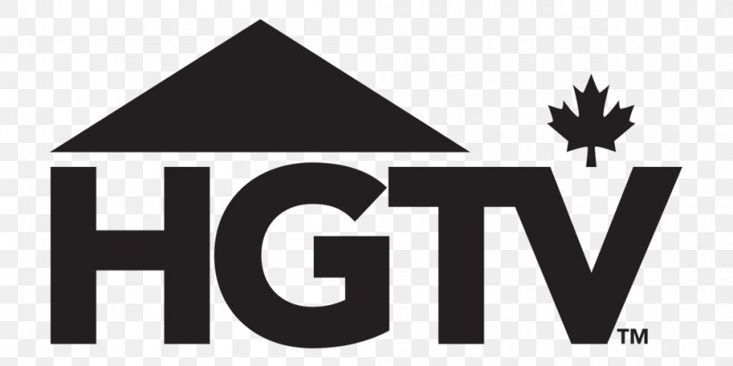 Logo HGTV Design Television Show, PNG, 1000x500px, Logo, Black And White, Brand, Cmt, Corus Entertainment Download Free