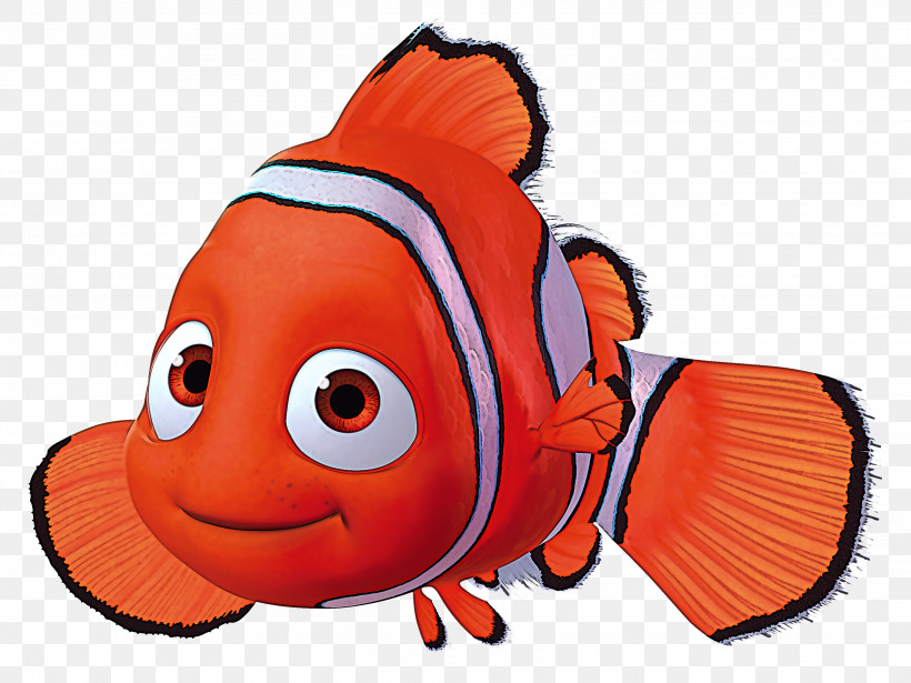Orange, PNG, 2844x2136px, Fish, Anemone Fish, Bonyfish, Butterflyfish, Cartoon Download Free
