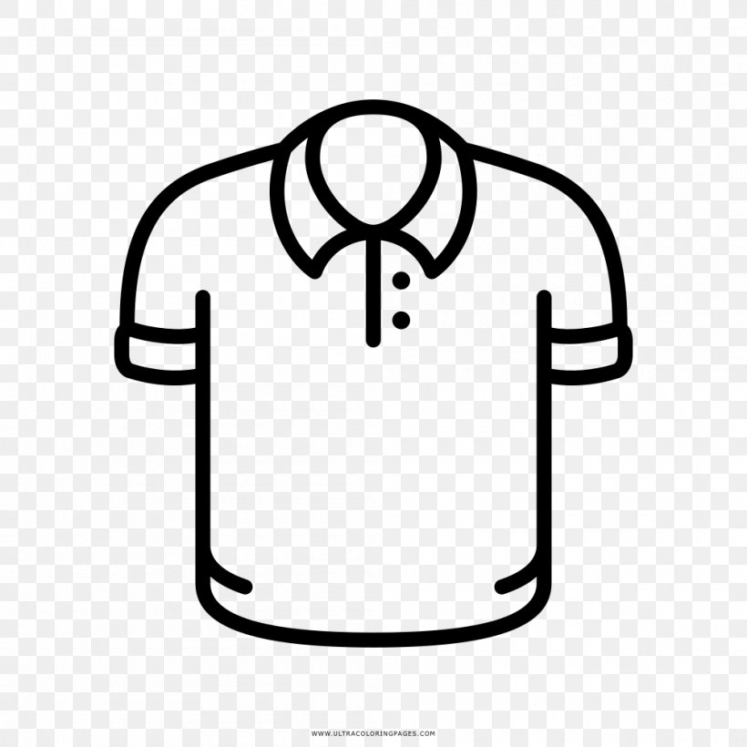 T-shirt Polo Shirt Sleeve Drawing Coloring Book, PNG, 1000x1000px, Tshirt, Area, Black, Black And White, Brand Download Free