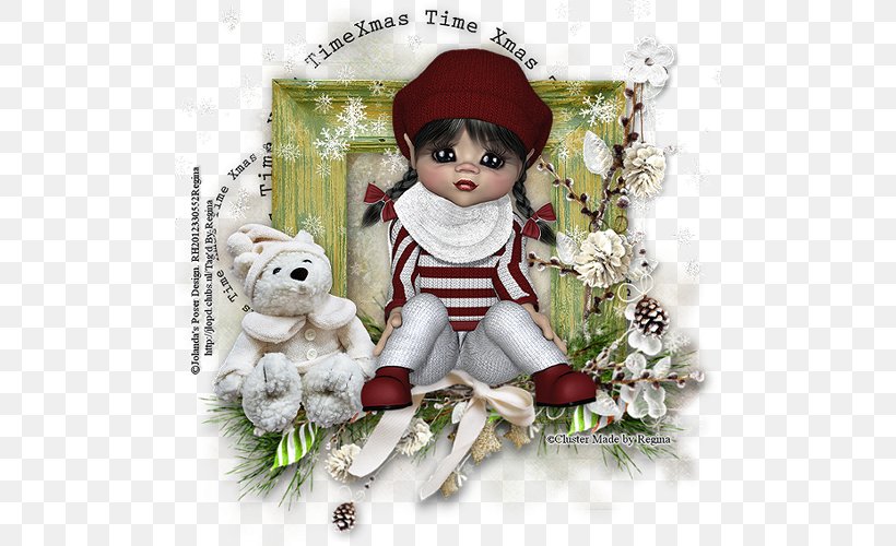 Christmas Ornament Doll Toddler Stuffed Animals & Cuddly Toys, PNG, 500x500px, Christmas Ornament, Christmas, Christmas Decoration, Doll, Guten Rutsch Download Free