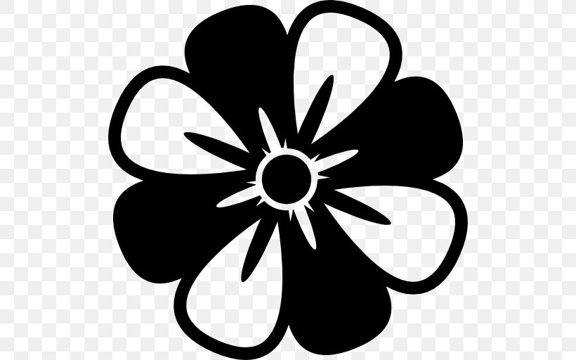 Flower Petal Floral Design Bud, PNG, 512x512px, Flower, Artwork, Black, Black And White, Bud Download Free
