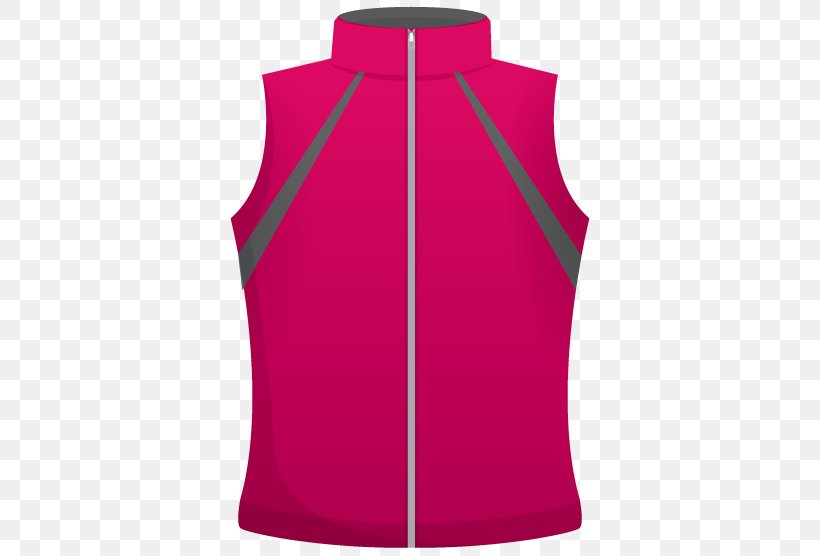 Gilets Shoulder Sleeveless Shirt, PNG, 450x556px, Gilets, Active Tank, Magenta, Neck, Outerwear Download Free