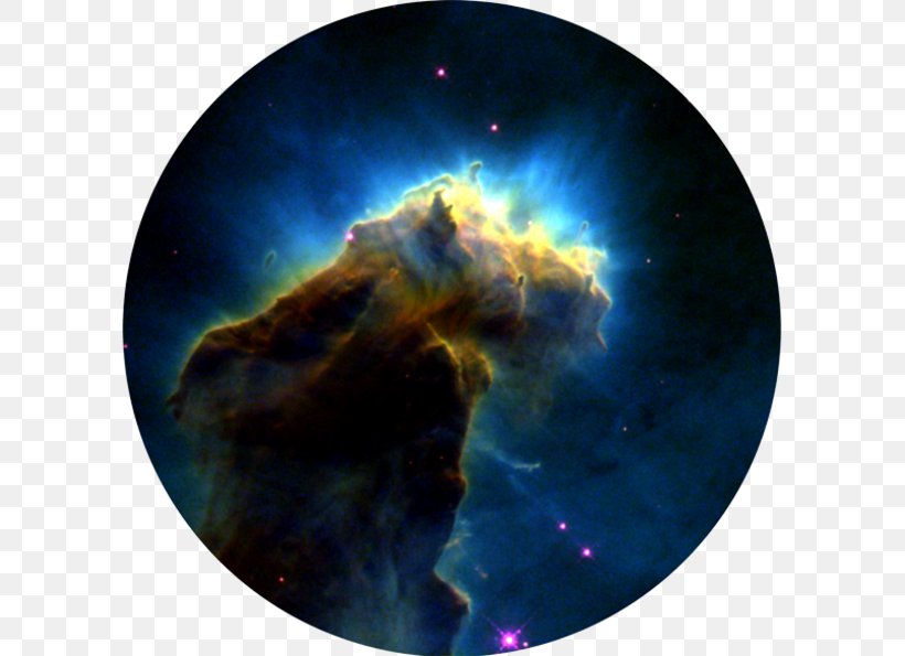 Pillars Of Creation Eagle Nebula Hubble Space Telescope Molecular Cloud, PNG, 600x595px, Pillars Of Creation, Astronomical Object, Astronomy Picture Of The Day, Atmosphere, Eagle Nebula Download Free
