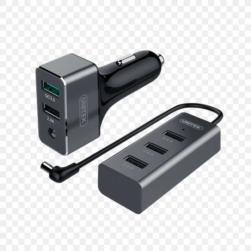 Battery Charger AC Adapter Quick Charge USB-C, PNG, 1200x1200px, Battery Charger, Ac Adapter, Adapter, Charging Station, Computer Port Download Free