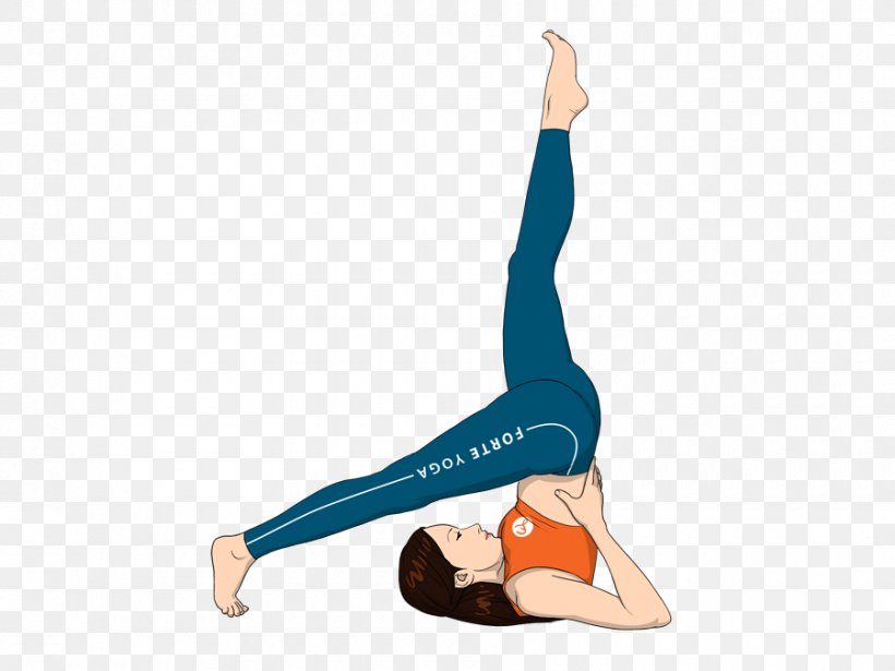 Bikram Yoga Sarvangasana Physical Exercise, PNG, 900x675px, Watercolor, Cartoon, Flower, Frame, Heart Download Free