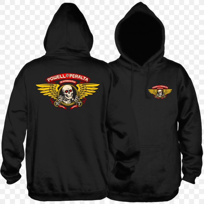 Hoodie Powell Peralta T-shirt Skateboarding, PNG, 1400x1400px, Hoodie, Bluza, Bones Brigade Video Show, Brand, Clothing Download Free