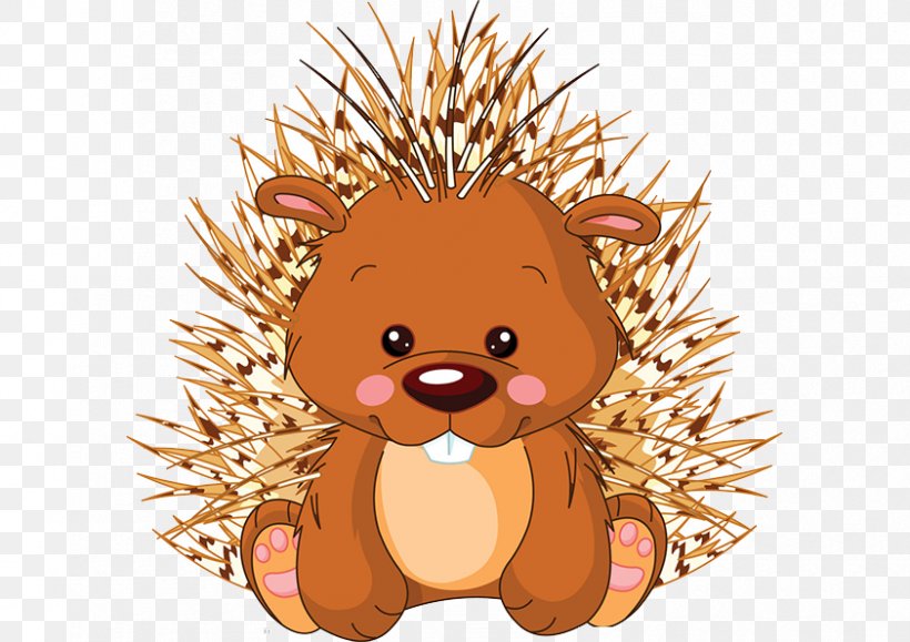 Hedgehog Porcupine Royalty-free Clip Art, PNG, 842x595px, Watercolor, Cartoon, Flower, Frame, Heart Download Free