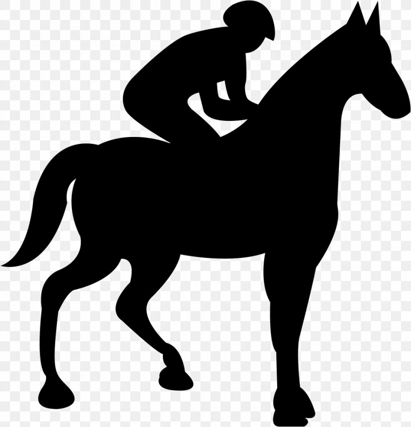 Horse Jinete Jockey Clip Art, PNG, 946x982px, Horse, Black And White, Bridle, Colt, English Riding Download Free