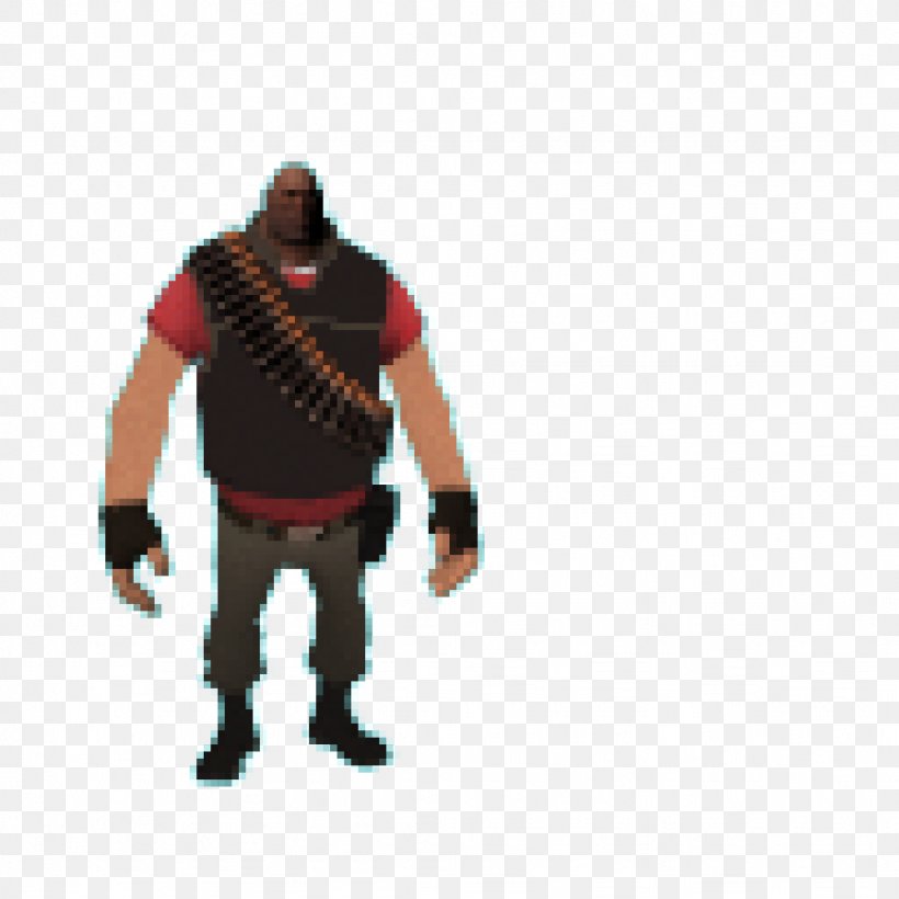 Team Fortress 2 Pixel Art Concept Pixelation 3D Computer Graphics, PNG, 1024x1024px, 3d Computer Graphics, Team Fortress 2, Academic Term, Action Figure, Art Download Free