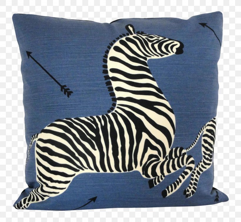 Zebra Blue Serengeti Textile Wallpaper, PNG, 1629x1500px, Zebra, Blue, Cushion, Decorative Arts, Herd Download Free