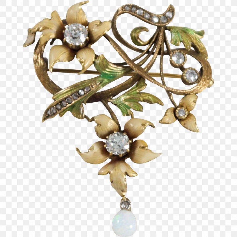 Jewellery Brooch Gemstone Art Nouveau Diamond, PNG, 1277x1277px, Jewellery, Art Nouveau, Body Jewelry, Brooch, Carat Download Free