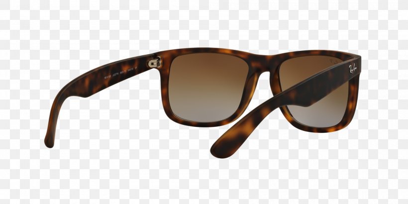 Ray-Ban Justin Classic Sunglasses Ray-Ban New Wayfarer Classic, PNG, 2000x1000px, Rayban Justin Classic, Brown, Eyewear, Glasses, Goggles Download Free
