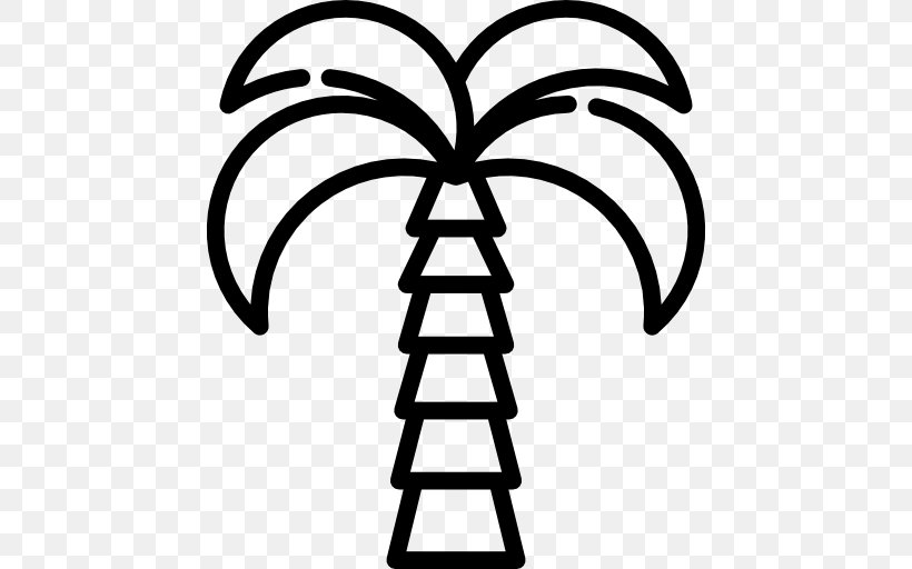 Palm Tree Icon, PNG, 512x512px, Black White, Arecaceae, Artwork, Befree, Black And White Download Free