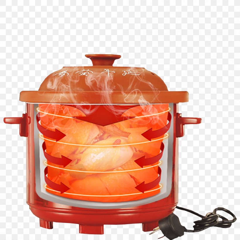 Thailand Slow Cooker Home Appliance Electricity Furnace, PNG, 1000x1000px, Thailand, Braising, Cooker, Discounts And Allowances, Electricity Download Free
