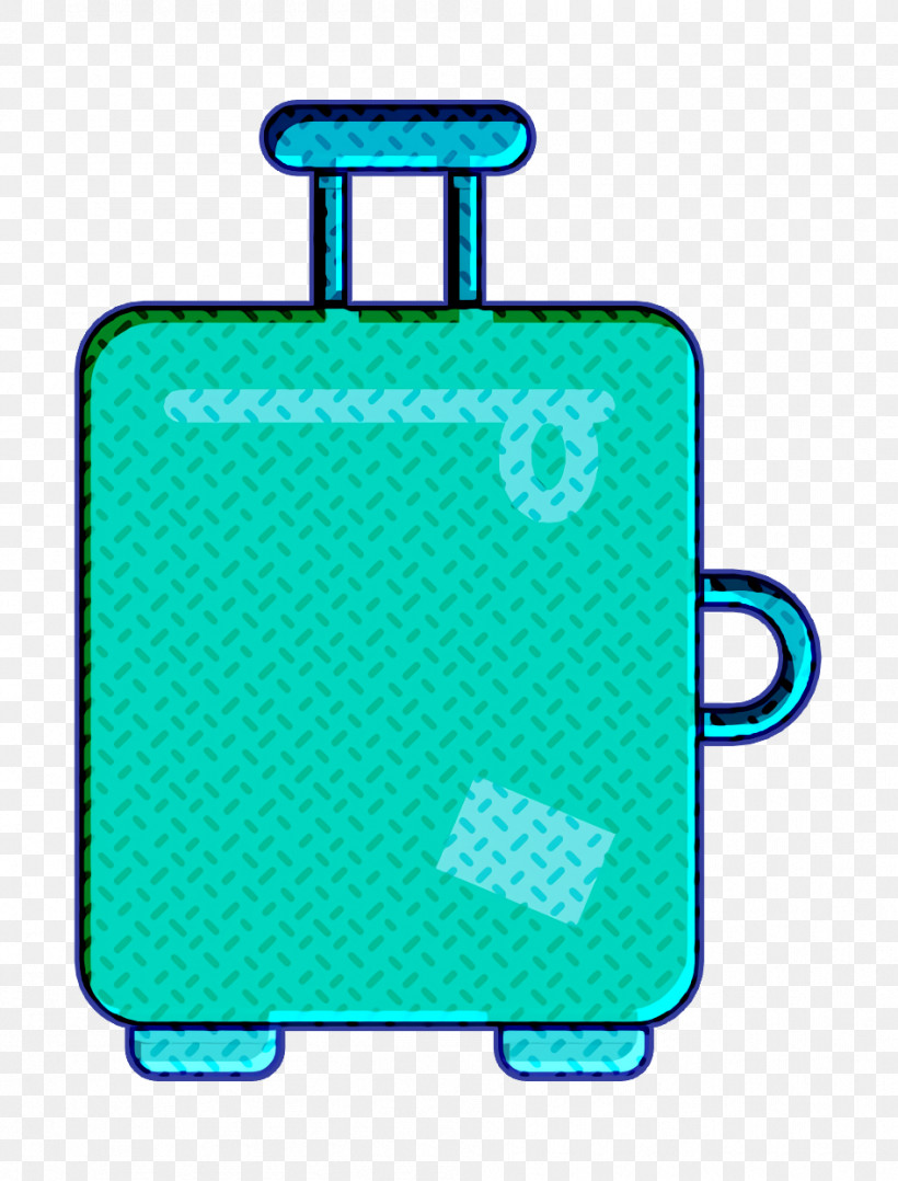 Luggage Icon Travel Icon, PNG, 946x1244px, Luggage Icon, Aqua, Baggage, Suitcase, Travel Download Free