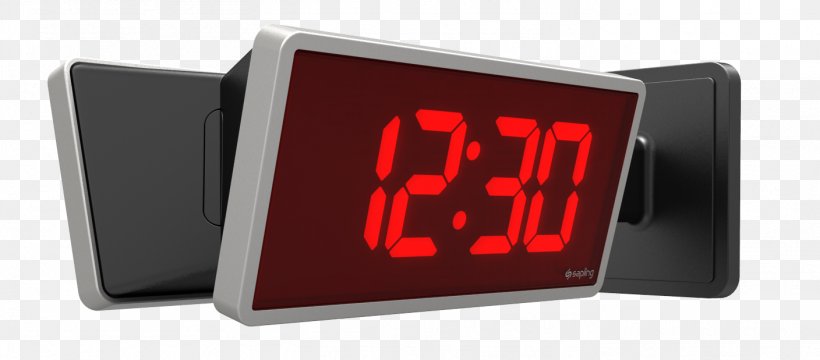 Radio Clock Display Device Digital Clock Alarm Clocks, PNG, 1408x619px, Radio Clock, Alarm Clock, Alarm Clocks, Clock, Clock Network Download Free