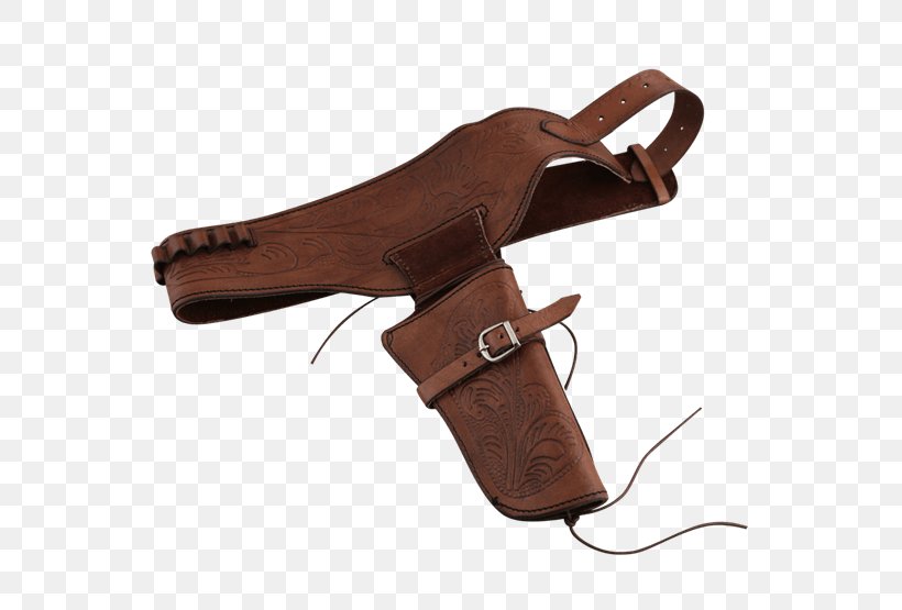 Gun Holsters Ranged Weapon Firearm Revolver Pistol, PNG, 555x555px, Gun Holsters, Belt, Brown, Cartridge, Clothing Accessories Download Free