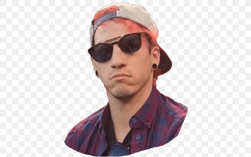 Josh Dun TWENTY ØNE PILØTS Sticker Blurryface Doubt, PNG, 512x512px, Josh Dun, Blurryface, Cap, Chin, Cool Download Free