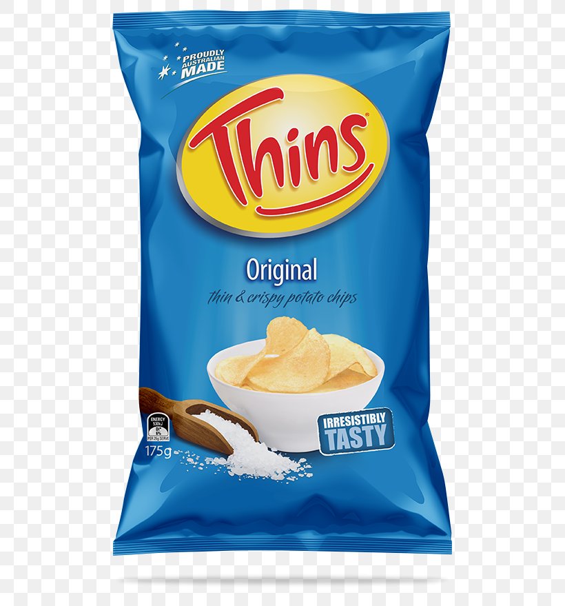 Potato Chip Thins Snack Brands Australia French Fries Salt, PNG, 520x879px, Potato Chip, Brand, Cheese, Corn Chip, Cream Download Free