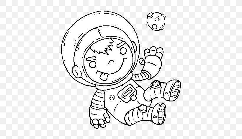 Drawing Coloring Book Astronaut Child Outer Space, PNG, 600x470px, Watercolor, Cartoon, Flower, Frame, Heart Download Free