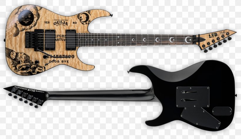 ESP Kirk Hammett ESP LTD EC-1000 ESP LTD KH-202 ESP Guitars, PNG, 1600x924px, Watercolor, Cartoon, Flower, Frame, Heart Download Free