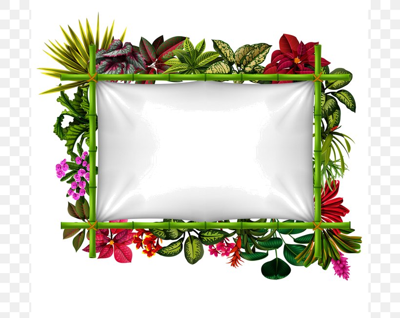 Picture Frame, PNG, 691x652px, Picture Frame, Flower, Holly, Interior Design, Leaf Download Free