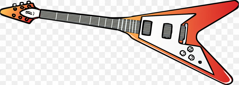 Guitar, PNG, 2400x863px, String Instrument, Electric Guitar, Guitar, Line, Musical Instrument Download Free