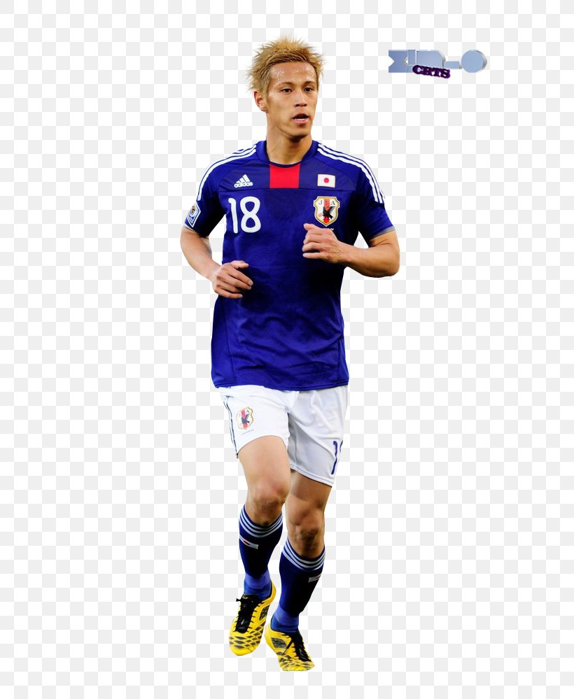 Keisuke Honda T-shirt Team Sport Outerwear Tournament, PNG, 664x999px, Keisuke Honda, Ac Milan, Ball, Blue, Cf Pachuca Download Free