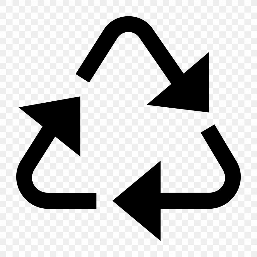 Recycling Symbol Recycling Codes Paper Plastic, PNG, 1600x1600px, Recycling Symbol, Area, Black, Black And White, Brand Download Free