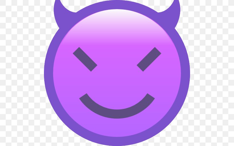 Smiley Purple, PNG, 512x512px, Smiley, Emoticon, Magenta, Pink, Purple Download Free