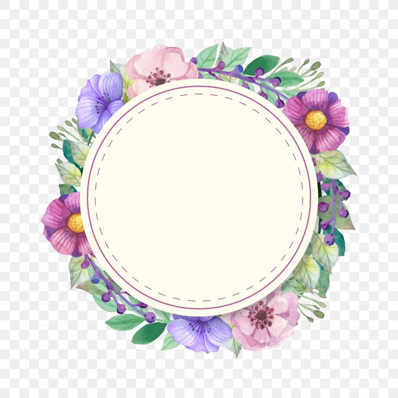 Wedding Invitation Bridal Shower Wreath Bride, PNG, 2000x2000px, Lilac, Dishware, Floral Design, Flower, Lavender Download Free