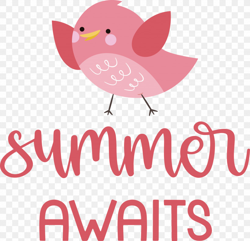 Summer Awaits Summer Summer Vacation, PNG, 3000x2890px, Summer, Beak, Birds, Cartoon, Character Download Free