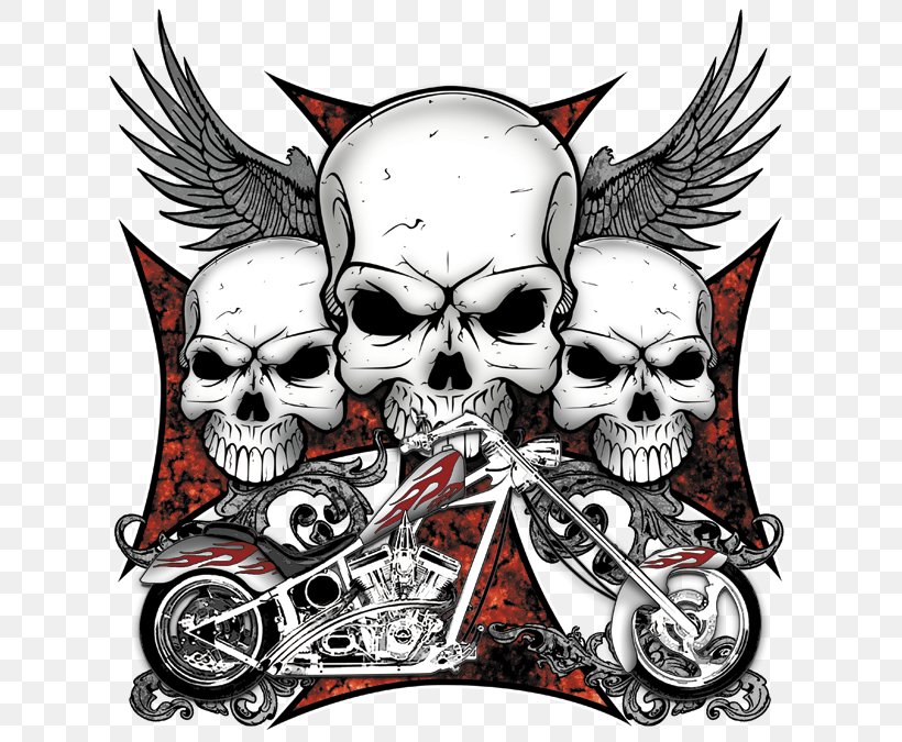 T-shirt Human Skull Symbolism Cross Chopper, PNG, 675x675px, Tshirt, Art, Automotive Design, Bone, Chopper Download Free
