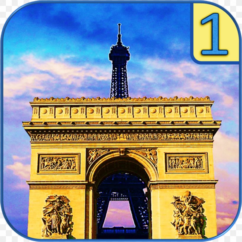 Arc De Triomphe Notre-Dame De Paris Monument Rue De L'Arc-de-Triomphe Historic Site, PNG, 1024x1024px, Arc De Triomphe, Ancient History, Arch, Building, Burj Khalifa Download Free