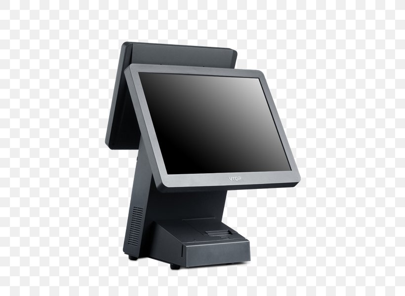 Computer Monitors Personal Computer Computer Terminal Point Of Sale Computer Hardware, PNG, 500x600px, Computer Monitors, Allinone, Cash Register, Computer, Computer Hardware Download Free