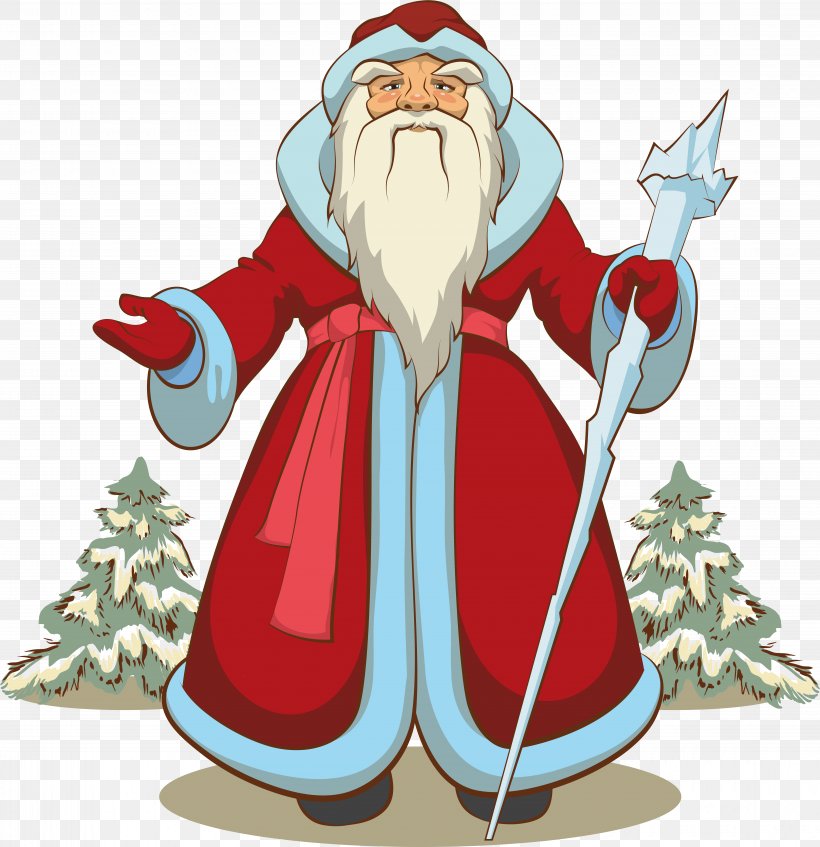 Ded Moroz Santa Claus Snegurochka Clip Art, PNG, 8900x9200px, Ded Moroz, Art, Christmas, Christmas Decoration, Christmas Ornament Download Free