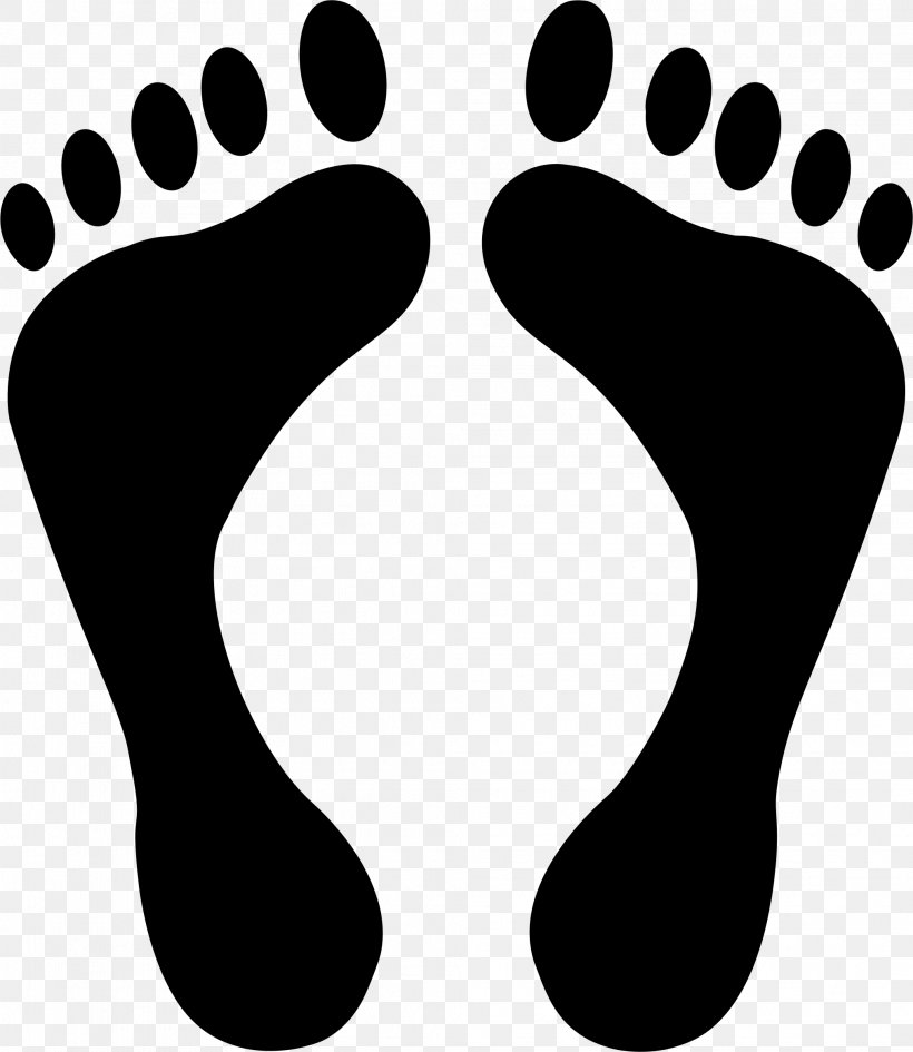Footprint Clip Art, PNG, 2028x2339px, Foot, Black, Black And White, Footprint, Hand Download Free