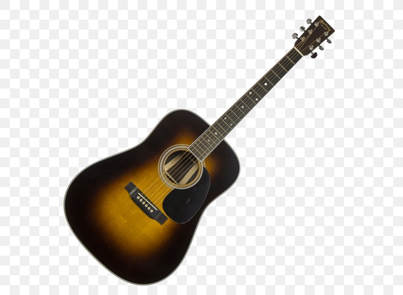 Fender CD-60 Acoustic Guitar Dreadnought Acoustic-electric Guitar Sunburst, PNG, 600x600px, Watercolor, Cartoon, Flower, Frame, Heart Download Free