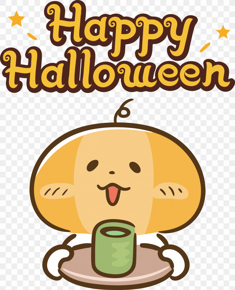 Happy Halloween, PNG, 2427x3000px, Happy Halloween, Behavior, Cartoon, Emoticon, Happiness Download Free
