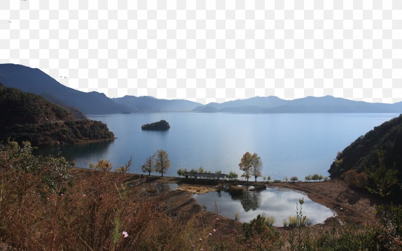 Lugu Lake Luguhuzhen Loch Wallpaper, PNG, 1920x1200px, 4k Resolution, Lugu Lake, China, Display Resolution, Fell Download Free