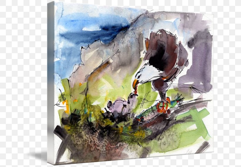 Watercolor Painting Beak, PNG, 650x566px, Painting, Art, Beak, Fauna, Paint Download Free