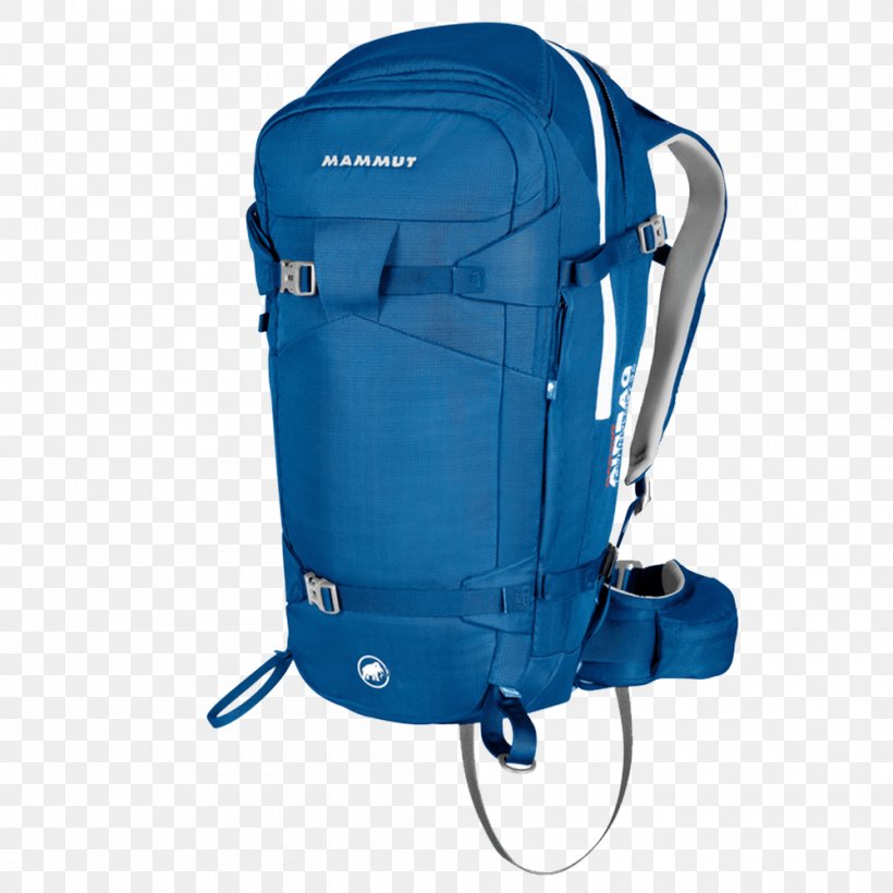 Avalanche Airbag Backpack Skiing Mammut Sports Group, PNG, 1000x1000px, Airbag, Aqua, Avalanche, Avalanche Airbag, Azure Download Free