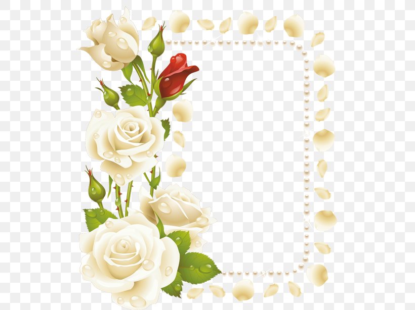 Borders And Frames Rose Flower Clip Art, PNG, 520x614px, Borders And Frames, Cut Flowers, Floral Design, Floristry, Flower Download Free